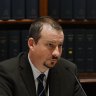 Mark Banasiak in NSW Parliament House back in 2021.