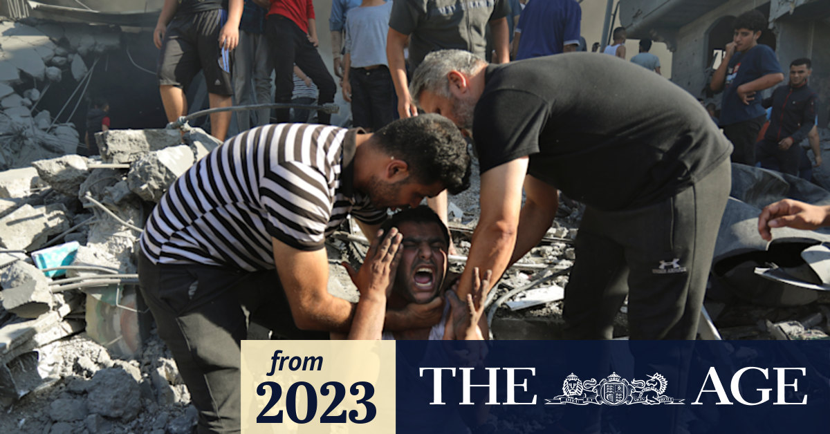 Warplanes strike Gaza refugee camp as Israel rejects US push for a pause ...