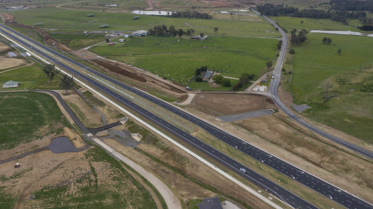 The federal government bought 12 hectares of land dubbed the Leppington Triangle, near Badgerys Creek, for $32.8 million in 2018.