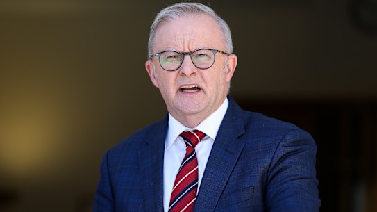 Prime Minister Anthony Albanese.