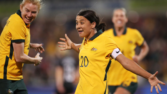 Sam Kerr is again among the frontrunners for football’s highest individual honour.