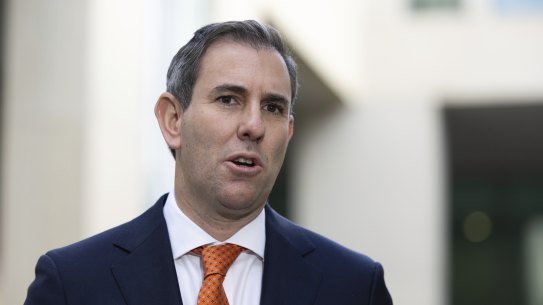 Treasurer Jim Chalmers.