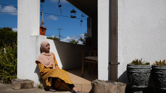 Fatma Hafda, a teacher, sat her HSC amid the global uncertainty caused by the September 11 attacks