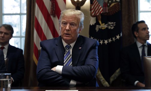 Donald Trump has indicated he's not going anywhere even if he loses the election.