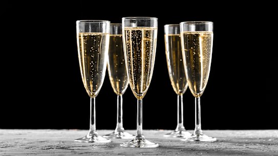 When someone handed me a glass of champagne, Dry July was over.