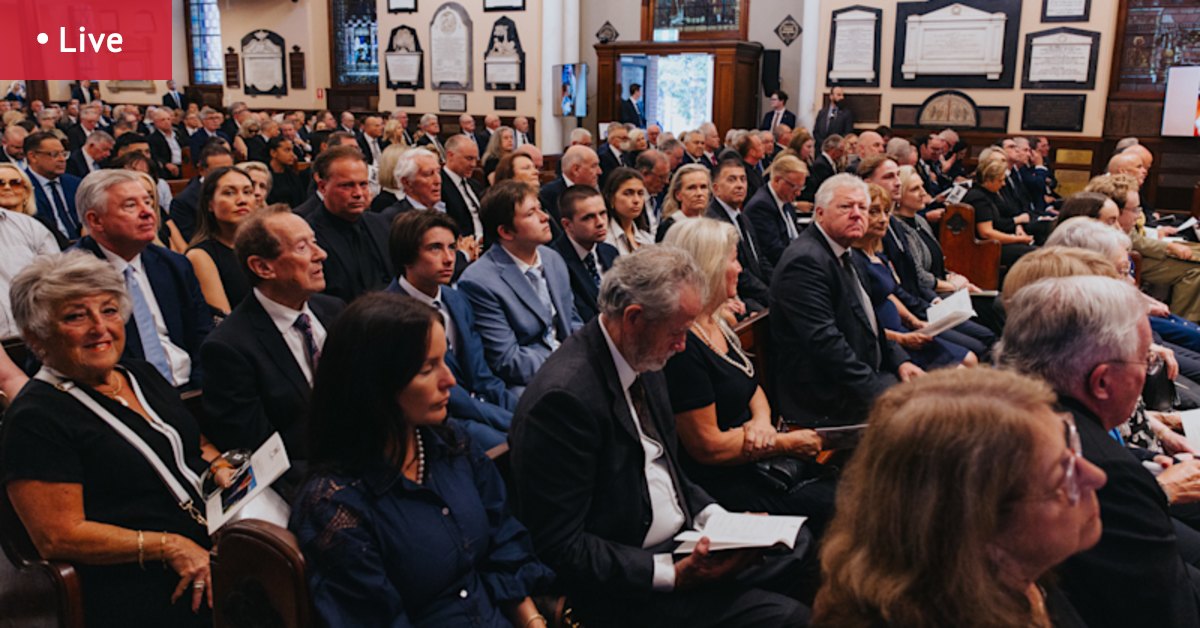 Graham Richardson state funeral LIVE updates: Labor heavyweights farewell late political kingmaker, prime minister to deliver eulogy