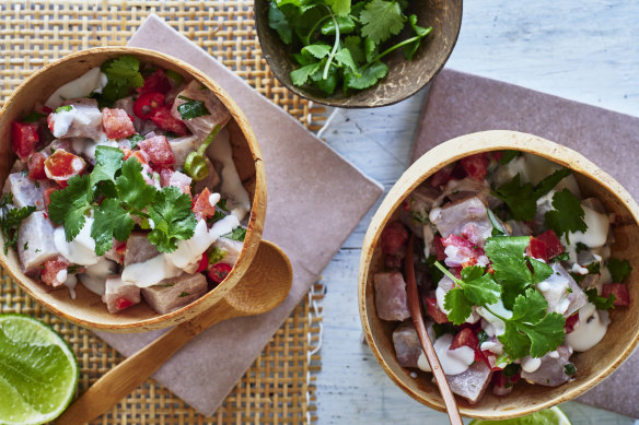 Fijian ceviche (Kokoda).