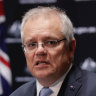 Scott Morrison changes cap for indoor gatherings, flags return of people to events