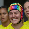 Rugby star who snubbed Folau to wear rainbow headgear at Olympics
