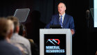 Chris Ellison at last week’s annual meeting. 