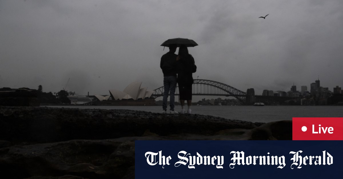 Sydney weather LIVE updates Strong wind... DayBreakWeekly UK