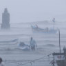 Scores missing at sea as cyclone pummels Indian coast, killing dozens
