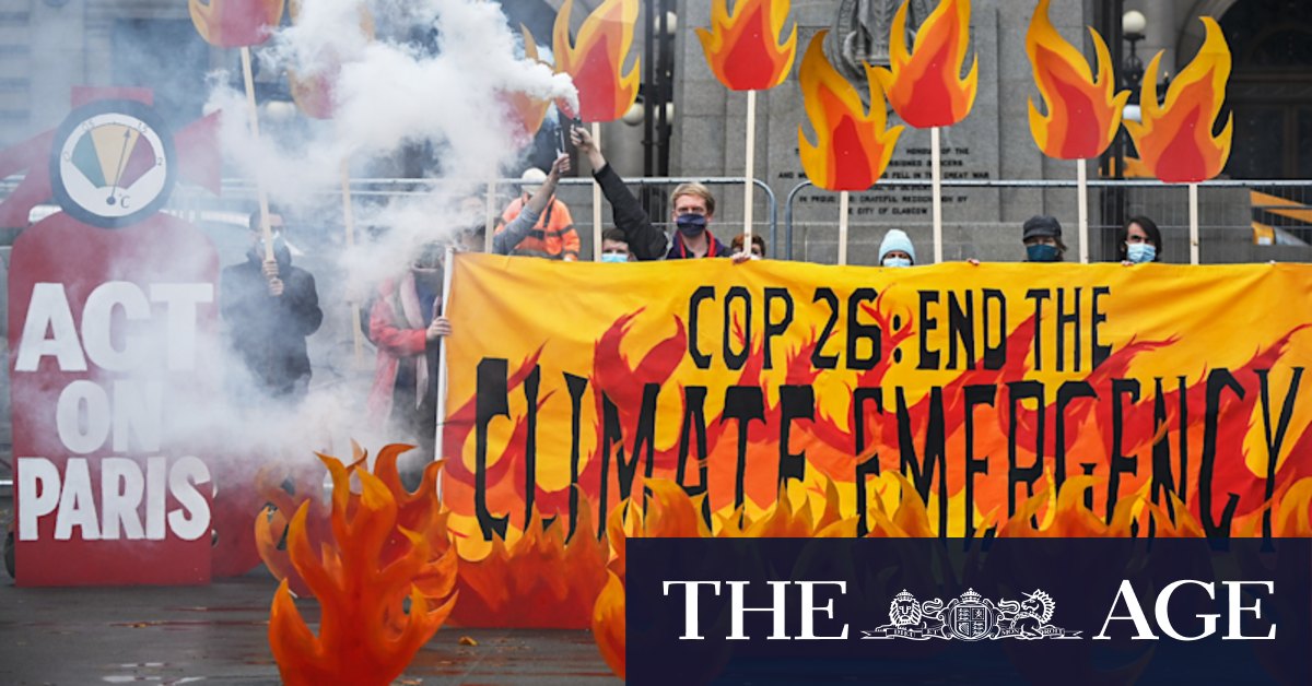COP26 Glasgow summit: Morrison takes a bare-minimum plan to a summit on the brink - Vimarsana News