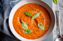 Speedy tomato soup.