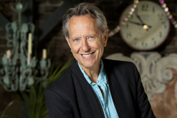 “When you are facing the most impossible end, you still find things to be joyful about,” says Richard E. Grant.
