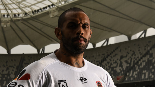 Indigenous pin-up Josh Addo-Carr.