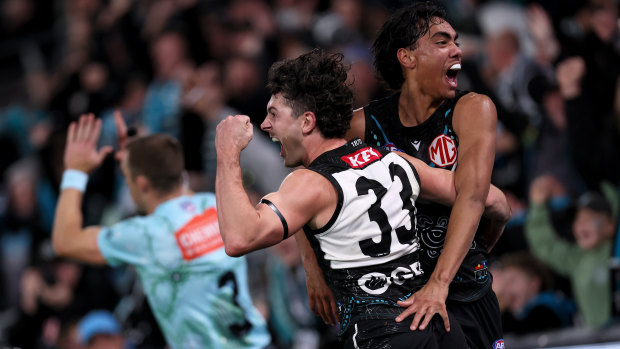 AFL 2024 round 10 LIVE updates: Eagles, Demons battle at Optus; Power with win for the ages over Hawks