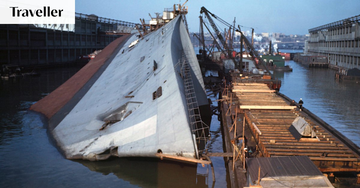 How the most beautiful ocean liner ever built ended up as scrap