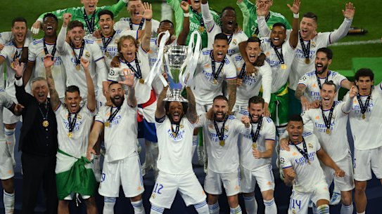 The champions of Europe.