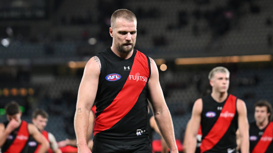 Essendon suffered a ‘gutting’ loss to Adelaide.