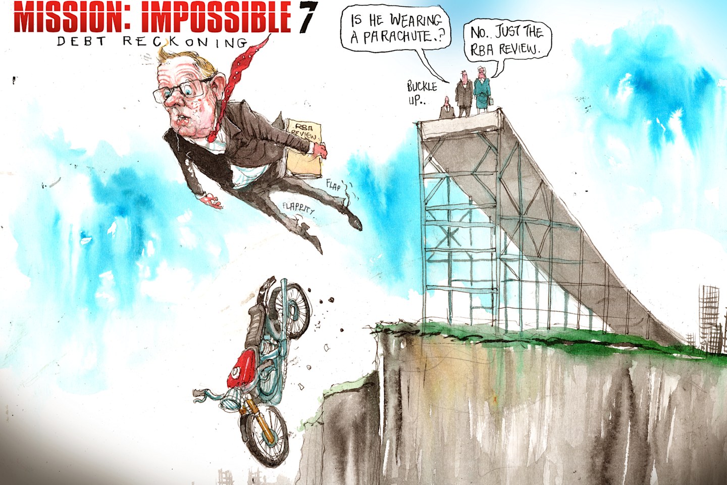 David Rowe cartoons June 2023 for the Australian Financial Review