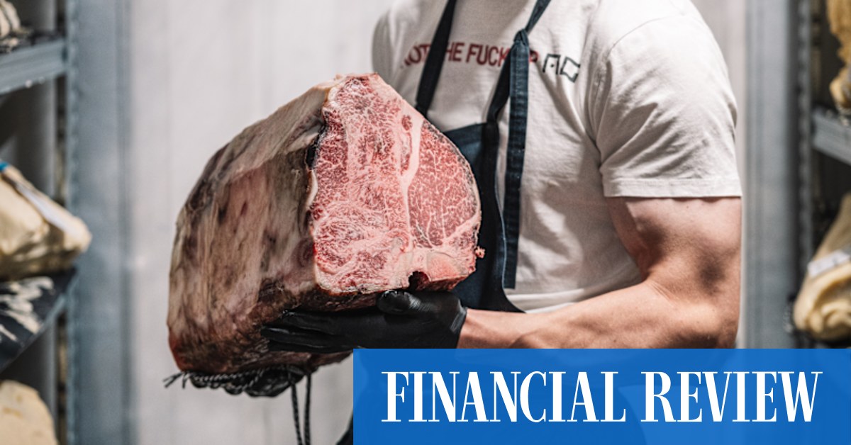 Rare treat for meat lovers as Swedish king of steaks heads Down Under