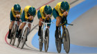 Australia won gold on Wednesday morning (AEST) in the men’s pursuit team.