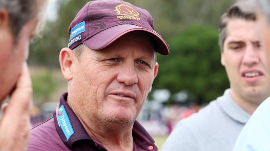 Broncos coach Kevin Walters.