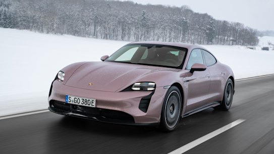 Porsche has entered the electric vehicle market in Australia with its high-performance Taycan.