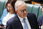 Prime Minister Anthony Albanese during question time at Parliament House.