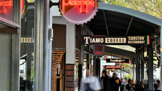 Lygon Street has never been more interesting than it is right now, one trader says.