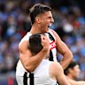 Nick Daicos was tagged by Ed Langdon but still had an influence. 