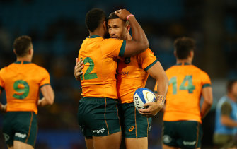 Dream pairing: Kerevi and Quade Cooper have been rooming together.