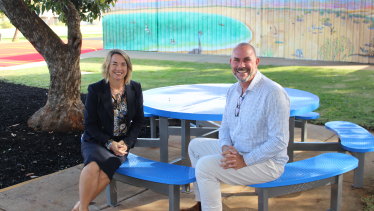 Public school teachers Kathryn Steward and Michael Coleman.