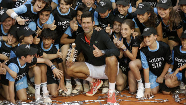 Djokovic prevails over Tsitsipas to claim third Madrid title