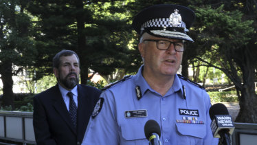 WA Police Commissioner Chris Dawson. 