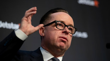 Qantas CEO Alan Joyce said he would ‘defend our turf’ against new challenger Bonza. 