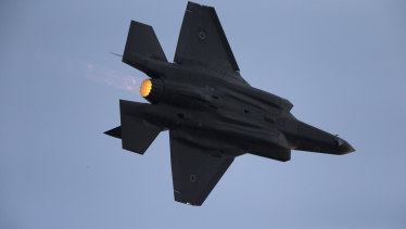 Israeli Air Force F-35 plane.