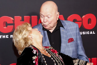 Patti and Bert Newton at the opening night of “Chicago The Musical” in 2019.