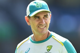 Justin Langer has had to become less hands-on in his role as Australian men’s team head coach.