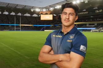 Nrl 2020 Parramatta Eels Half Dylan Brown Still Chasing Clint Gutherson In A Bid To Improve