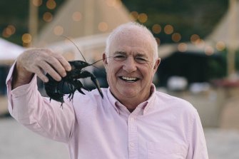 I half expect to see Rick Stein (pictured here selecting a WA marron).