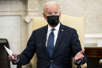 US President Joe Biden said he believed the case against Derek Chauvin was “overwhelming”.