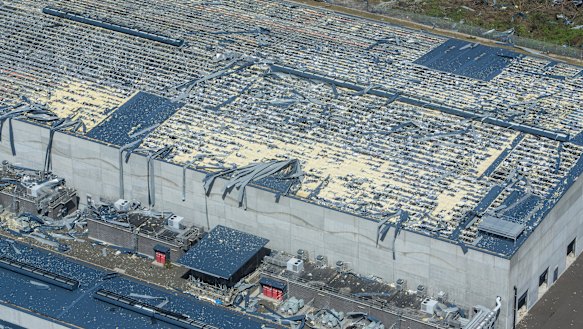 The damage done to the Sydney Desalination Plant from a violent storm in December 2015 was likened by its owners to "an earthquake".