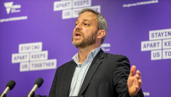 Professor Brett Sutton says the state cannot reopen with more than 80 new cases emerging each day.