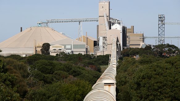 The Alcoa smelter in Portland.