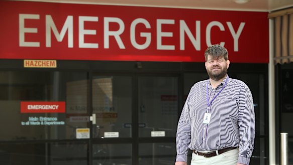 South West Healthcare Director of Emergency Department Dr Tim Baker.