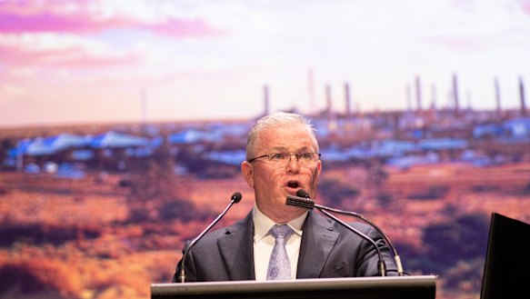 Santos managing director Kevin Gallagher.
