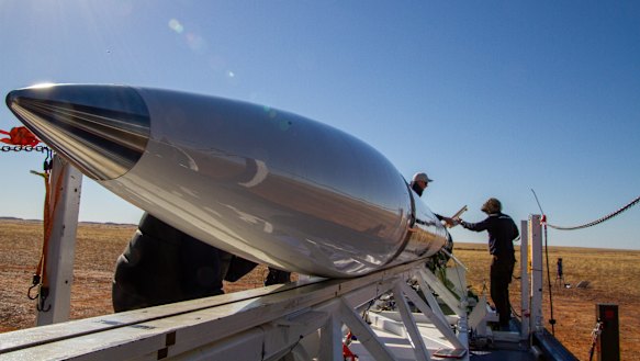 The COVID-19 pandemic has had minimal impact on Gilmour Space Technologies, with rocket testing continuing.