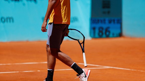 No fan of clay: Nick Kyrgios.